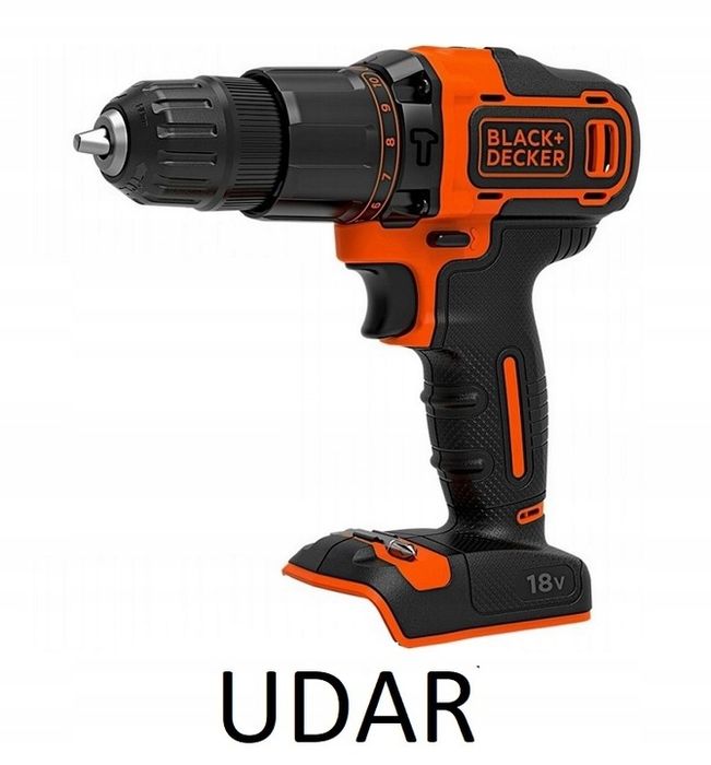 Wkrętarka Wiertarka Udar Black+decker 18v Bcd700s Body -bez Aku I Łado