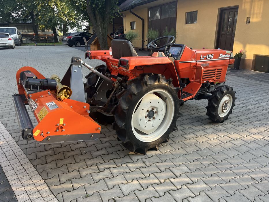 Traktorek kubota L1-195 19 km 4x4 rewers blokada walek 3 cylindry