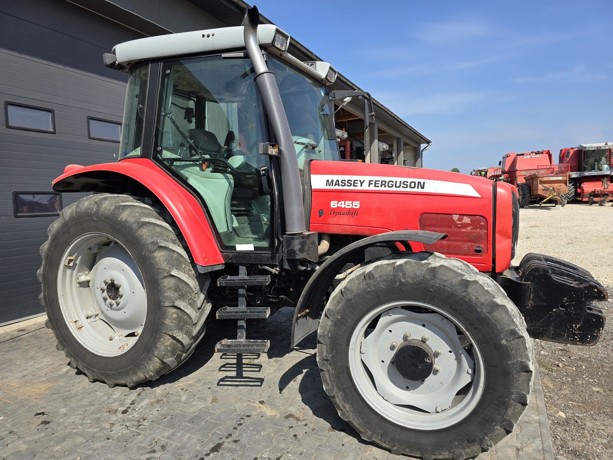Massey 6455 klima 2005r. Ferguson 105km oryginał