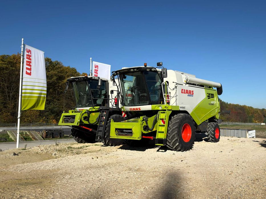 Kombajn zbożowy CLAAS Tucano 420 + CLAAS Vario 500, 2020, 361mh