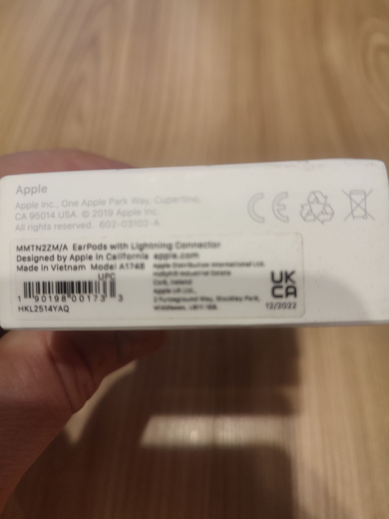 EarPods słuchawki douszne od Appla