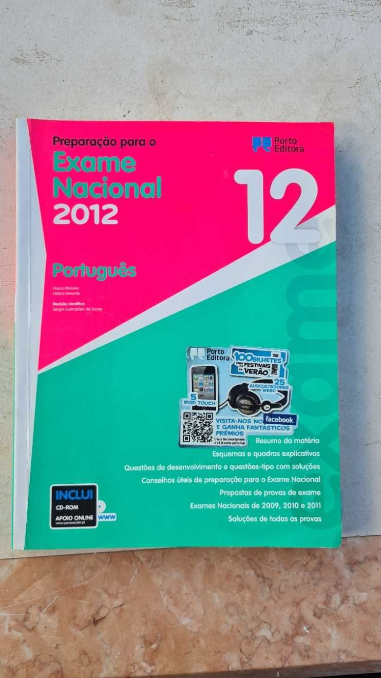 Vendo livro de preparação para Exame Nacional de Português - 12º ano