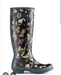 Galochas/botas/Hunter/floral