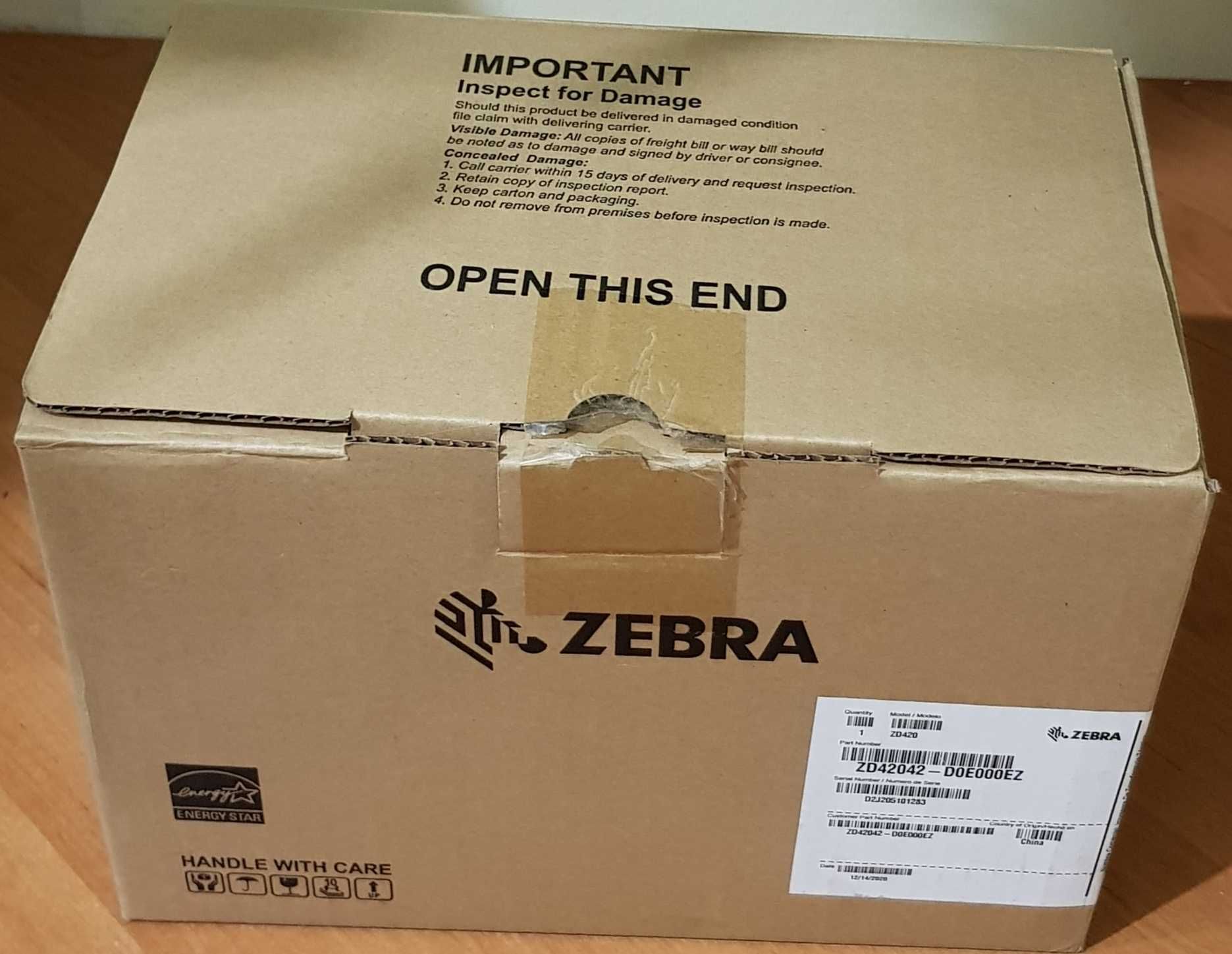 Zebra ZD420, Зебра ЗД420, принтер этикеток (бирок), друкарка етикеток.