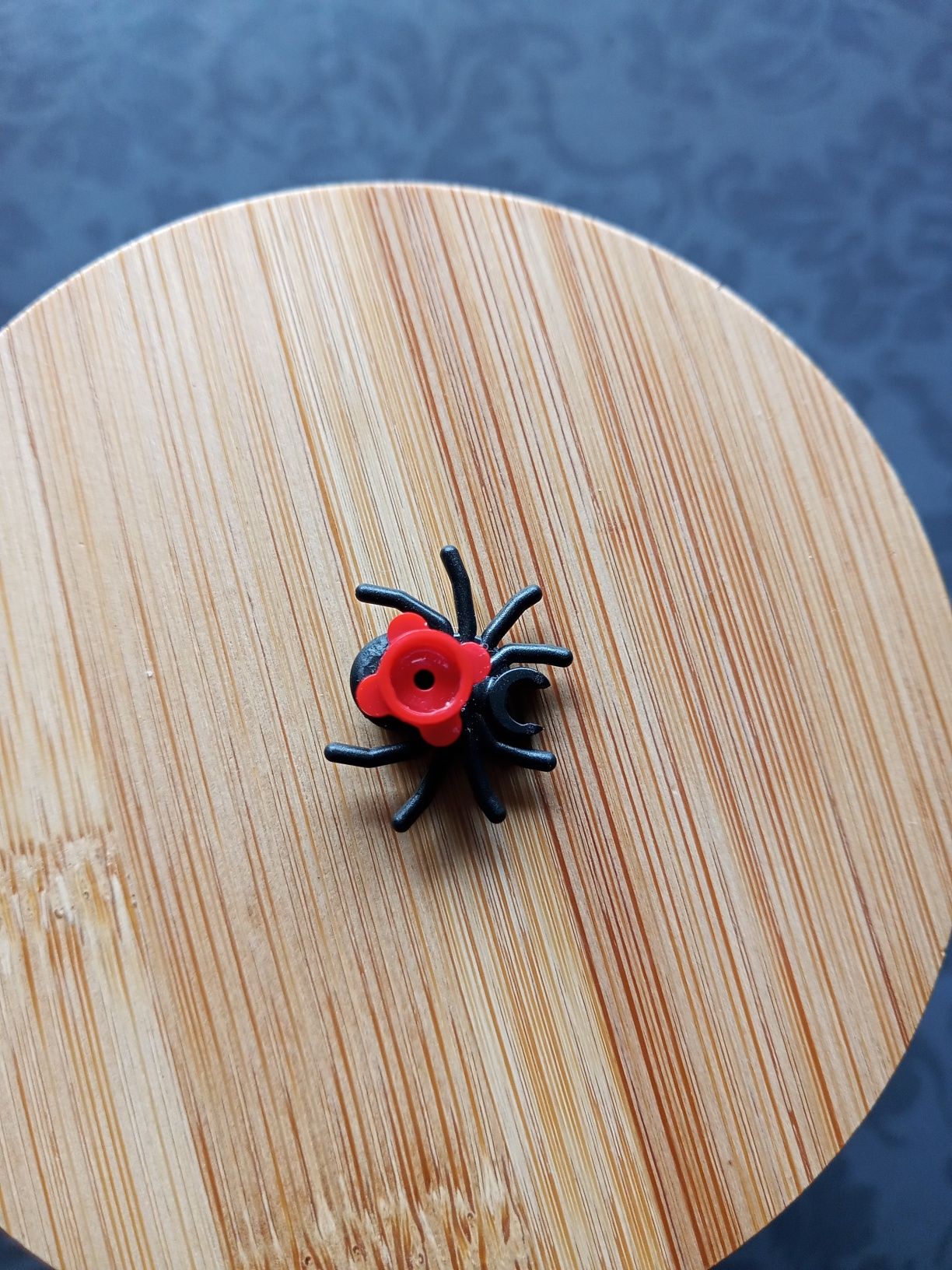 Pająk LEGO akcesoria do LEGO czarny pająk krzyżak