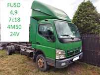 Canter Fuso DMC 7,5t instalacja 24V części silnika 4,9 4M50 deska kola 17,5 skrzynia most i inne