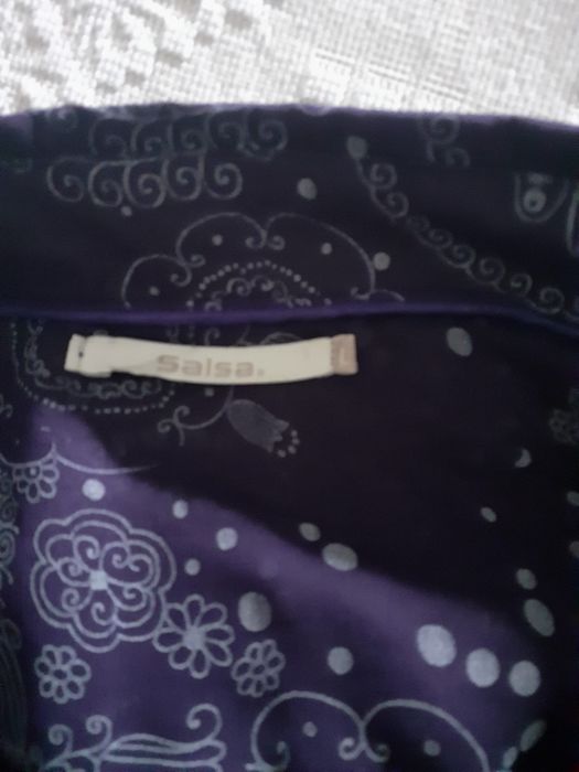 Camisa roxa da Salsa