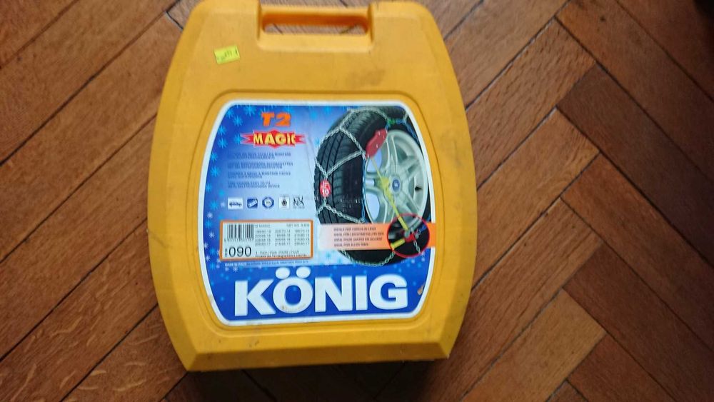 Łańcuchy śniegowe Konig T2 Magic koła 14" - 17"
