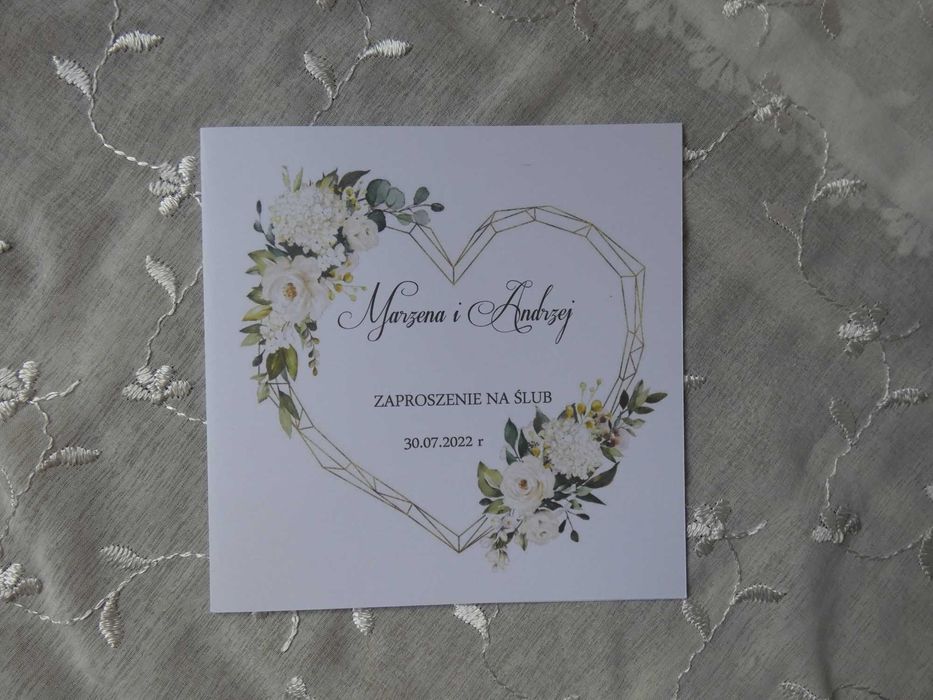 zaproszenia ślubne