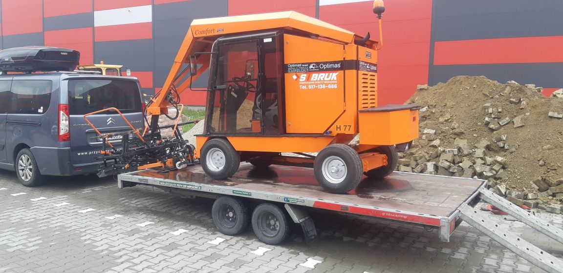 Laweta przyczepa Niepołomice 2000kg DMC pełna wynajem wypożyczalnia