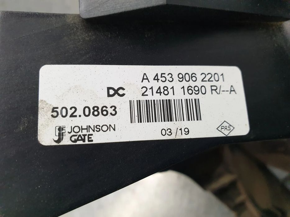 Termoventilador / motoventilador RENAULT Twingo III (BCM_)