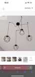 Żyrandol Galaxy loft modern 4 klosze lampa sufitowa reflektor Ikea
