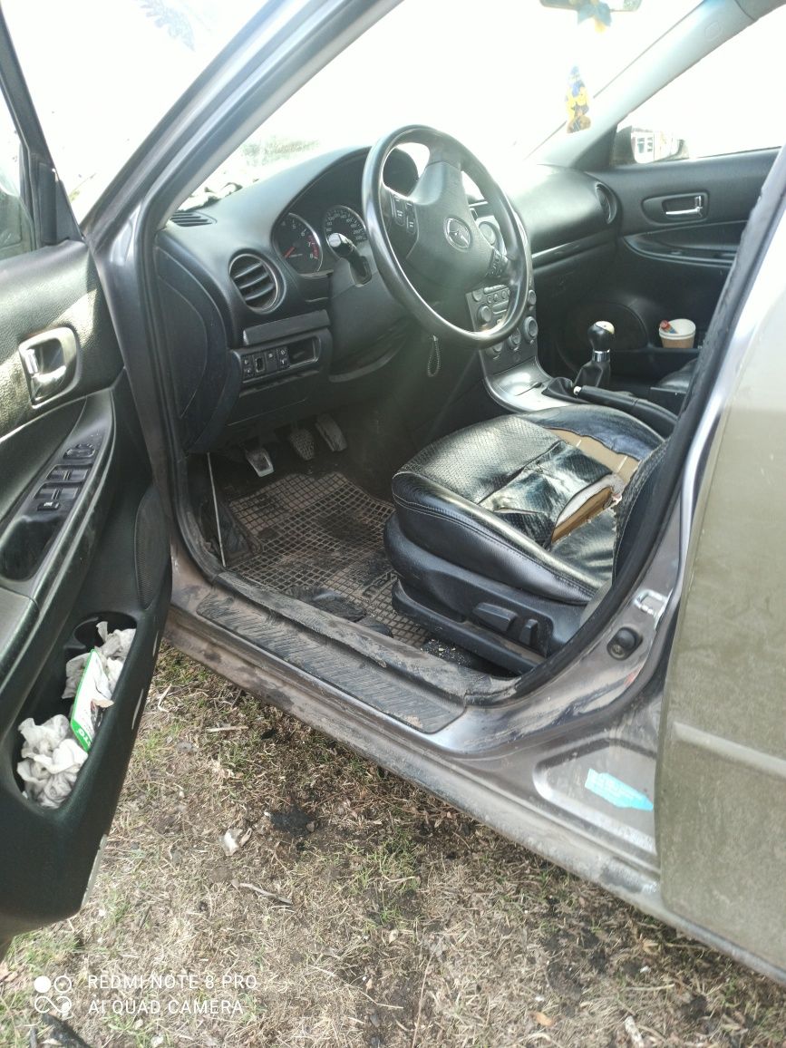 Разборка Мазда Mazda 6gg 2002-2008 год 1.8 газ/бензин шрот запчасти Ma