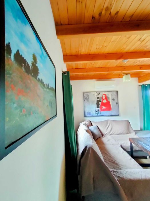 Domek z kominkiem nad morzem z sauną balia jacuzzi Słajszewo