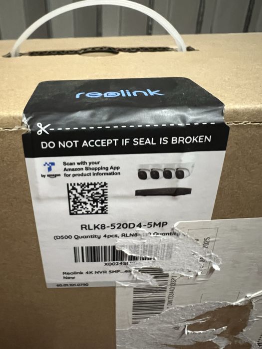 Reolink NVR 4K com 4x5MP