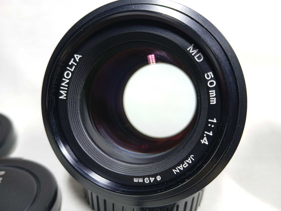 Minolta MD 50mm 1.4 новый (28mm 2.8)