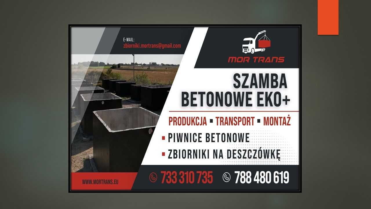 Szambo betonowe Zbiornik betonowy Deszczówka Piwnica Schron Gliwice