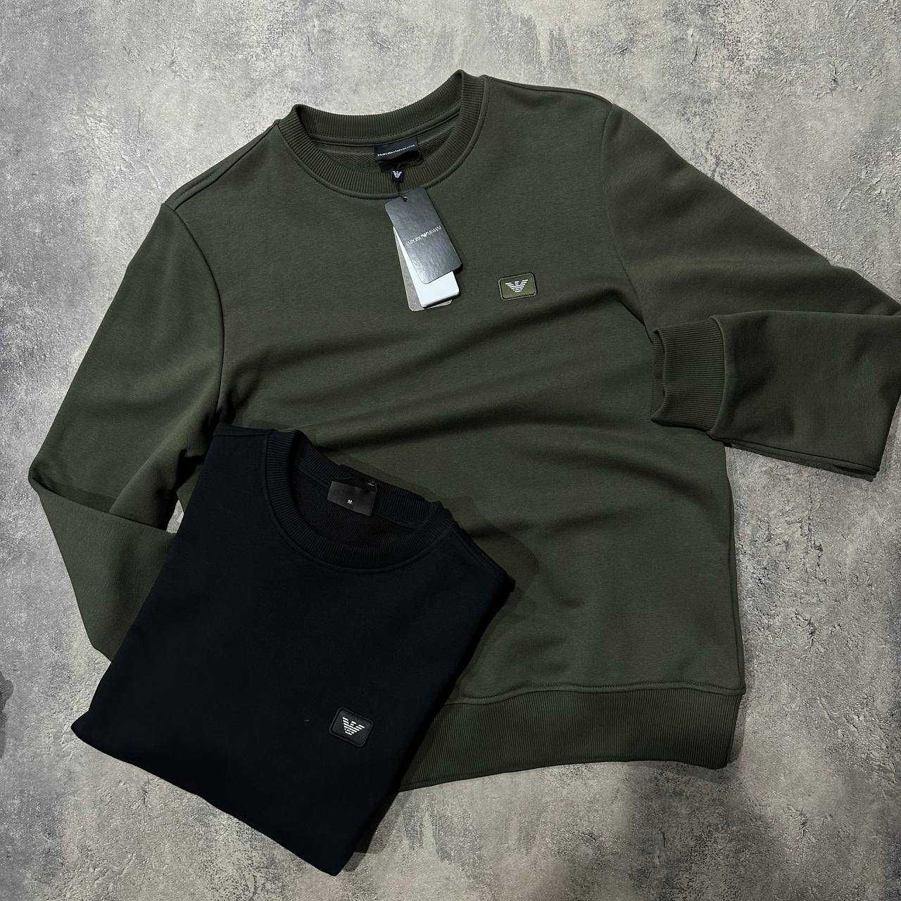 Якісний чоловічий світшот Armani)