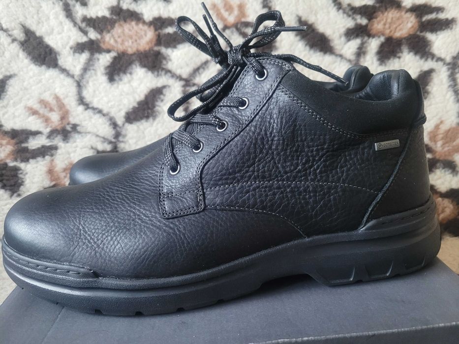 Super lekkie wodoodporne buty Clarks Rockie GTX r.46 wkł.30cm ideał