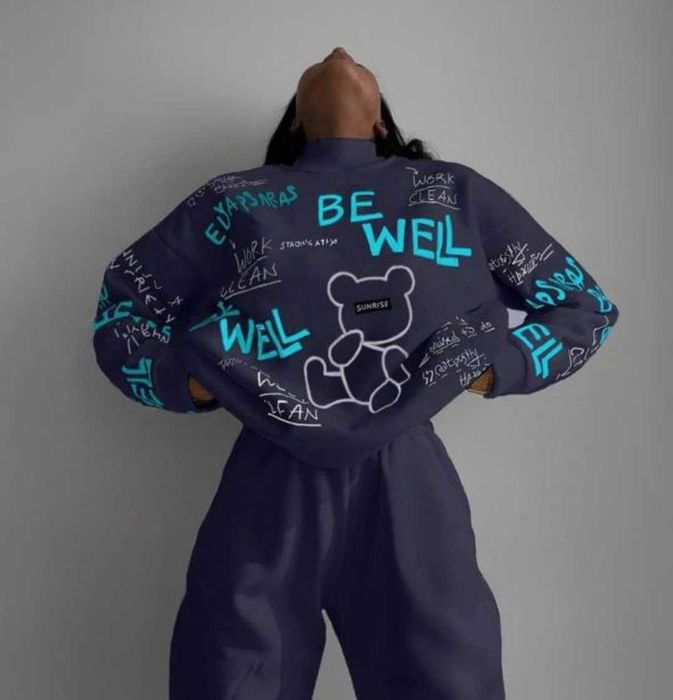 Garnitur sportowy miś