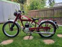 Zabytkowy motocykl z historią NV10 Blixt Royal 1946