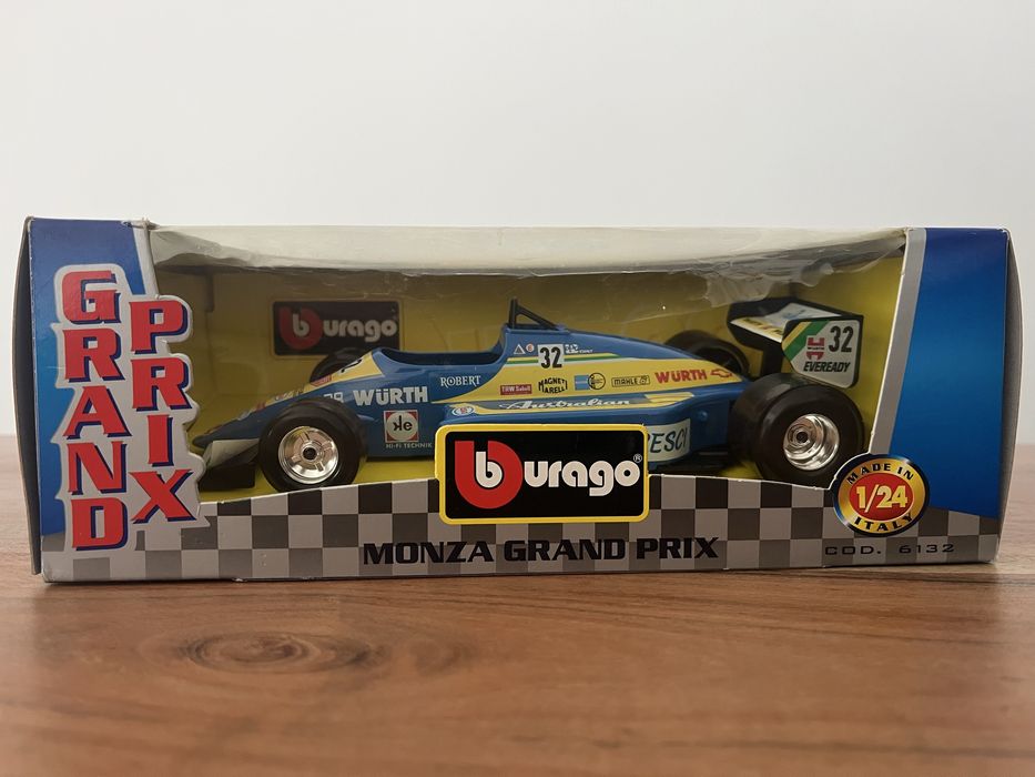 Carro Coleção Burago Monza Grand Prix