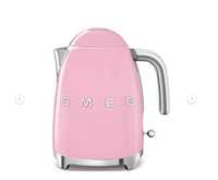 Електрочайник смег розовий колір Smeg KLF03PKEU   чайник електричний