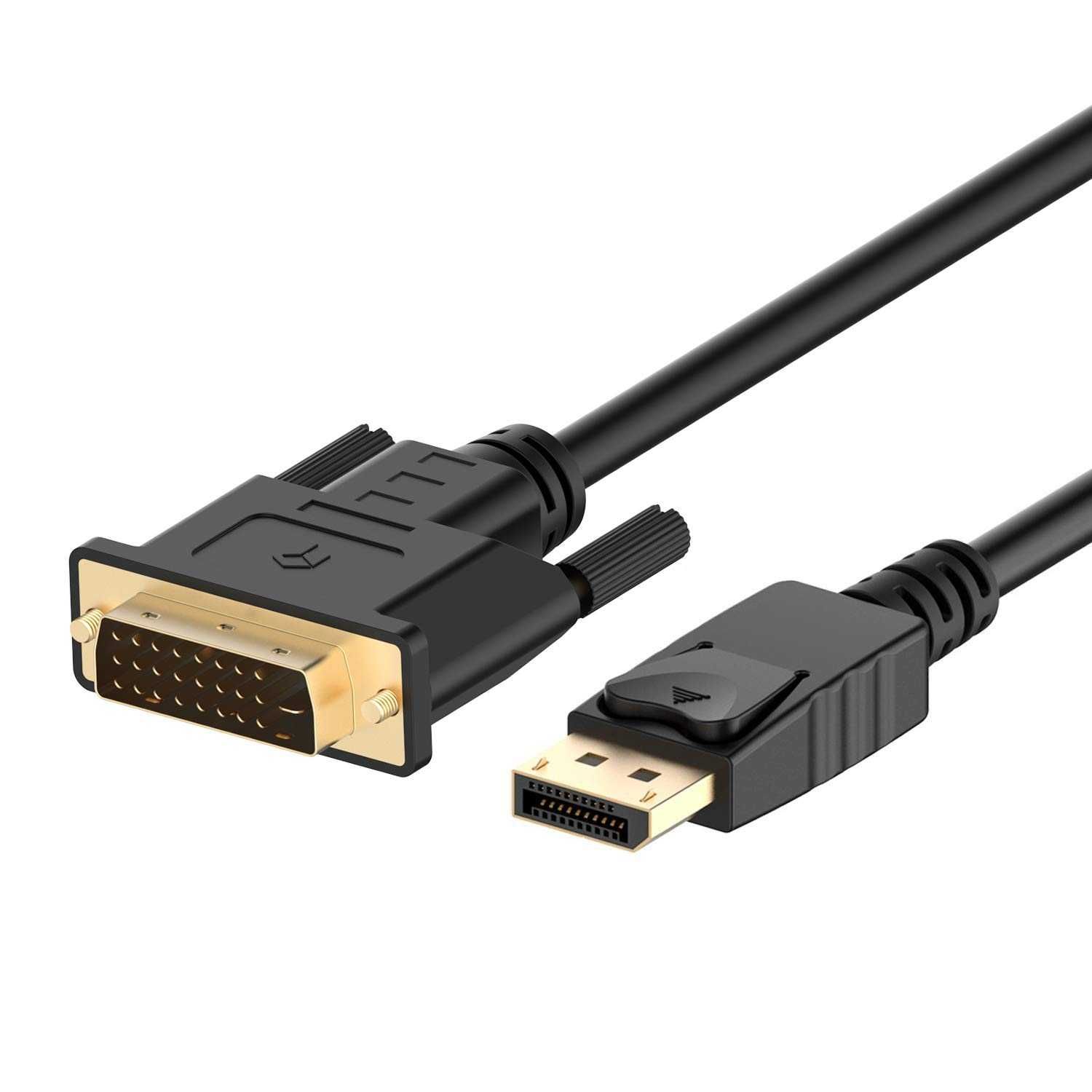 Rankie kabel DisplayPort (DP) na DVI, 1080P Full HD, 1,8 m, R-1109