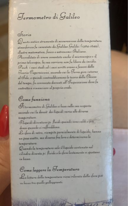 Терміново! Термометр Галiллея, декор, стиль.