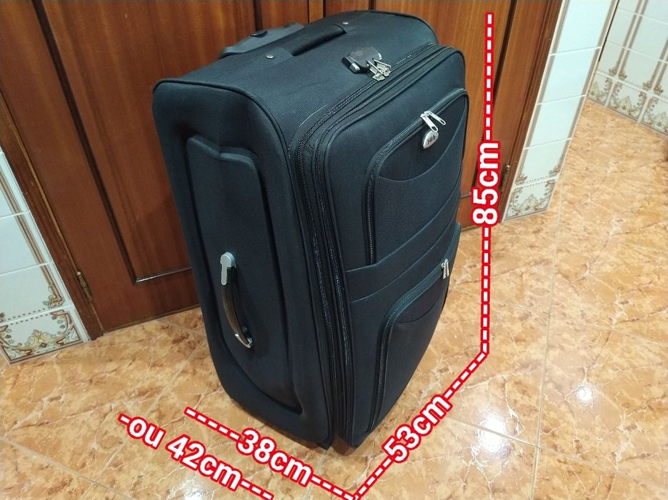 Mala malas de porão até 32kg bastante grande casa quarto apartamento.