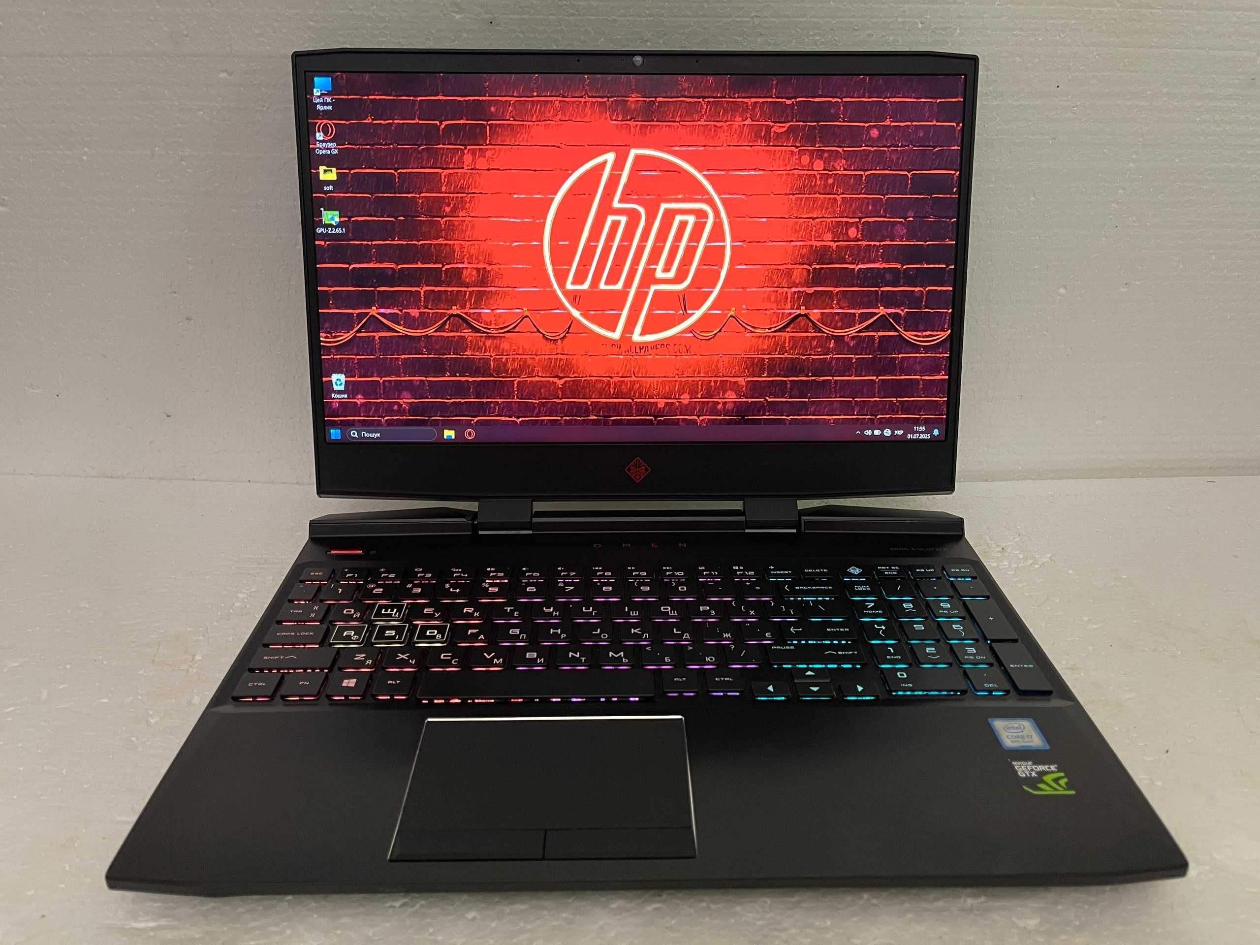 Игровой HP OMEN 15 /Core i7 12" ЯДЕР/ Видео GTX 1060 (6 ГБ)  СТАЛКЕР 2