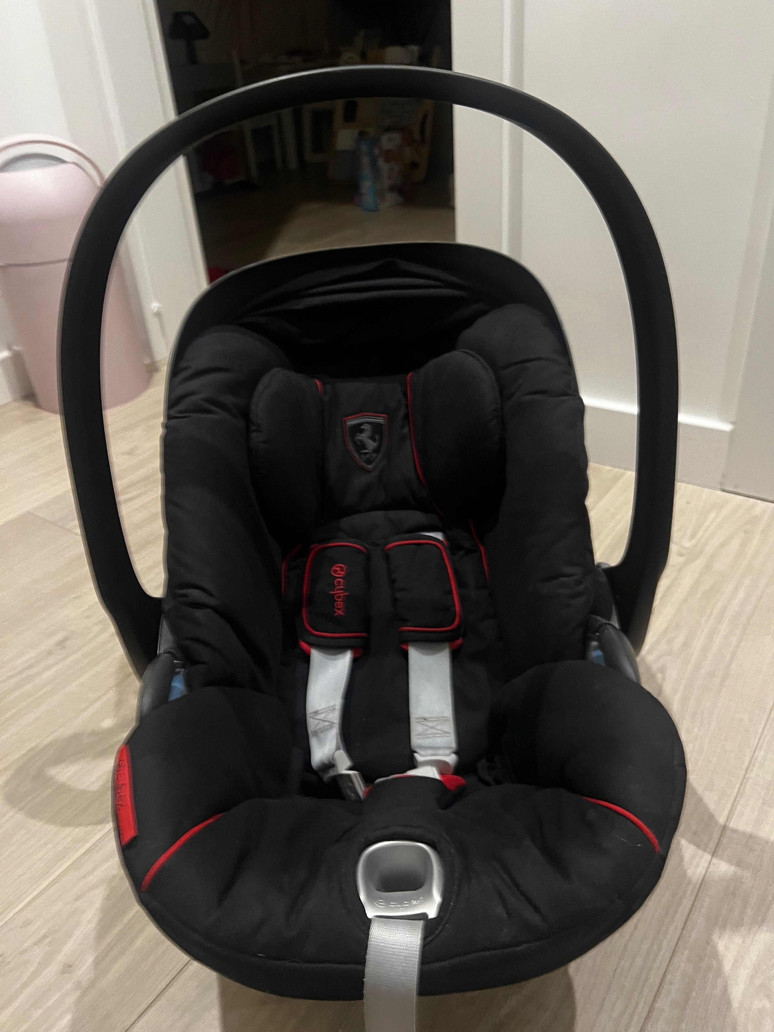cybex cloud z i-size fotelik Ferrari