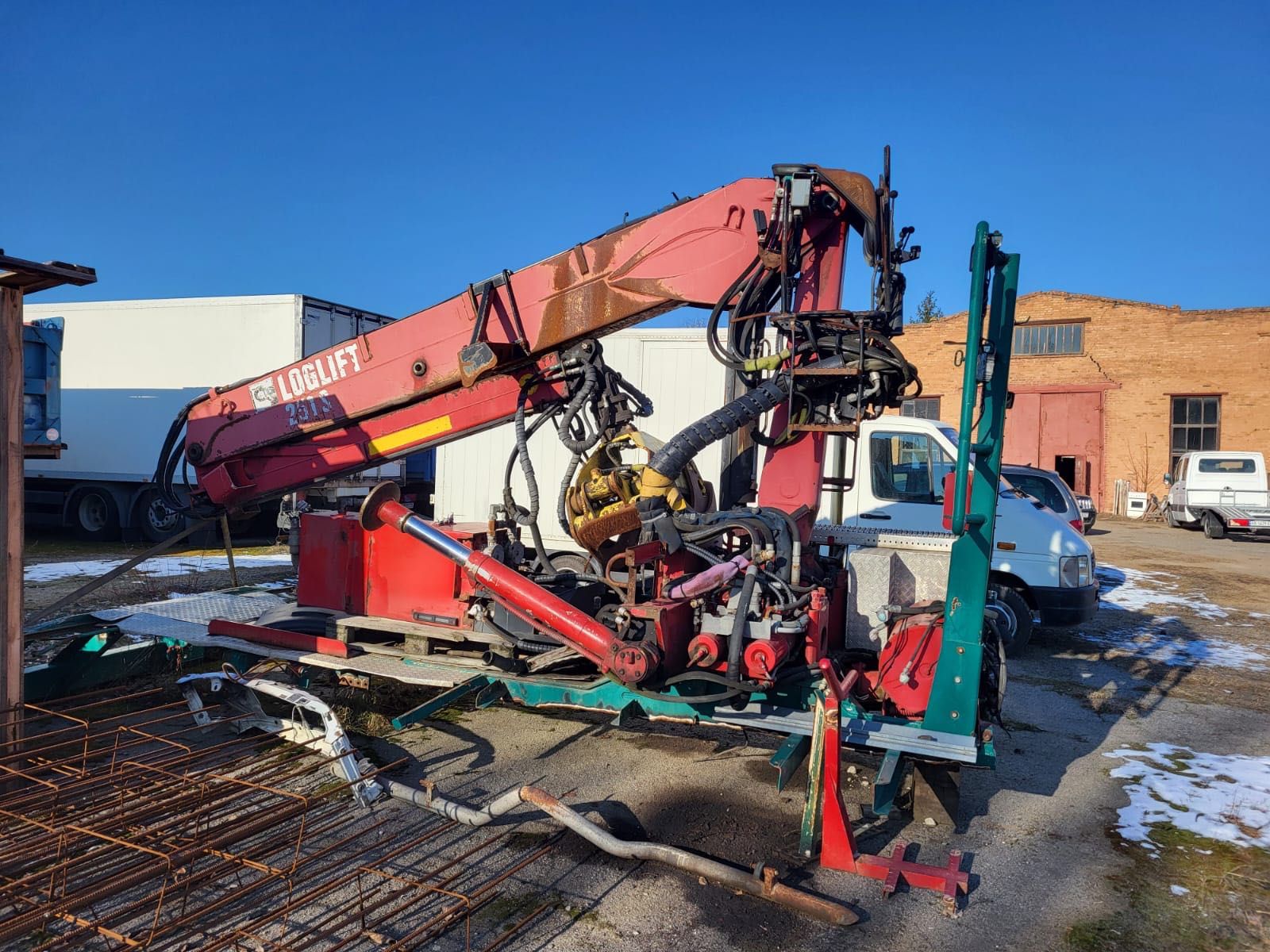 Продам Кран-маніпулятор LOGLIFT 251S  2007 року
