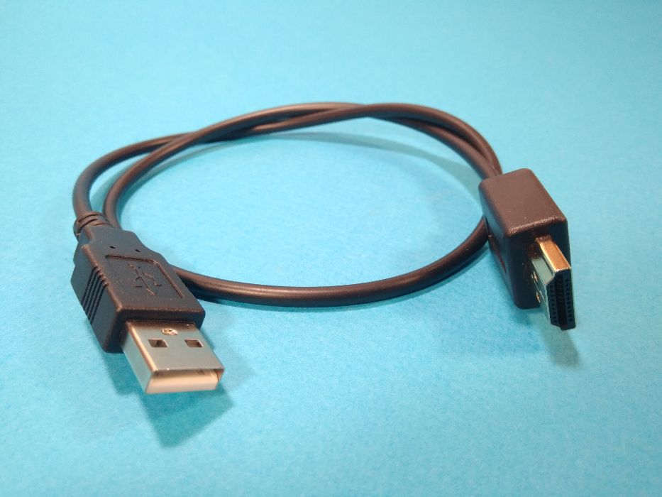 USB на HDMI. Кабель / переходник HDMI 2.0 19 Pin - USB - 50 см.