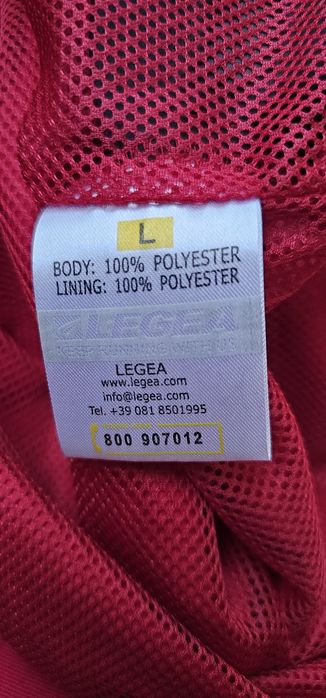 Legea bluza sportowa męska rozmiar L/XL wymiary na zdjęciach