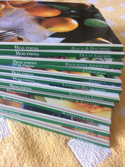 Coleção livros de receitas “Boa Mesa”