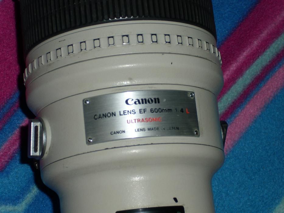 Teleobjetiva Canon ef 600mm F4 Ultrasonic usm Serie L