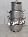 Conjunto tachos e panelas