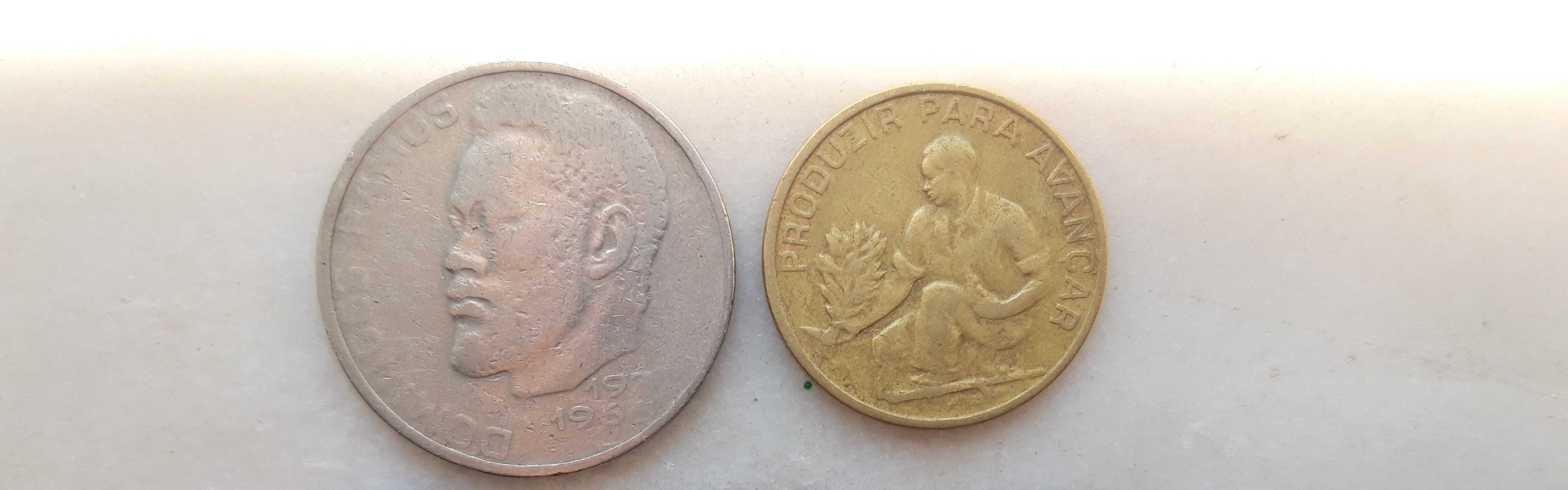 Conjunto moedas antigas Cabo Verde