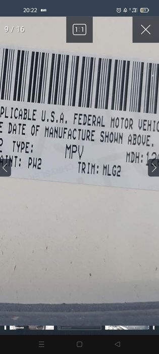 Chrysler Pacyfica Drzwi prawe Przód i Tył kol PW2