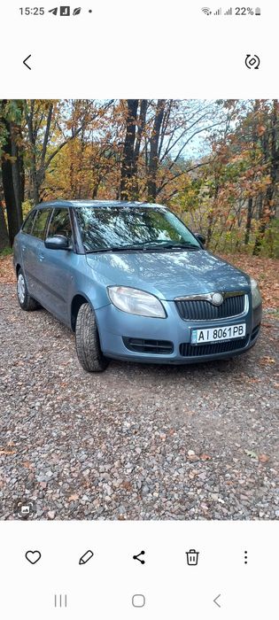 Шкода фабия 1.9 дизель