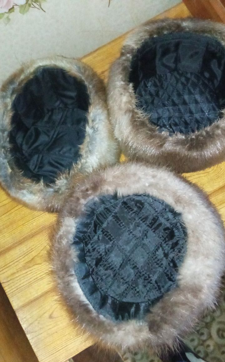 Шапки чоловічі натуральні хутряні