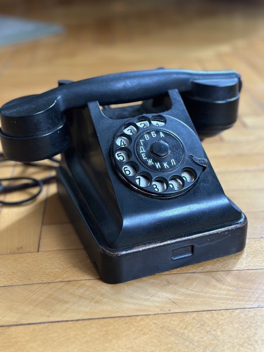 Телефон ретро дисковий vef 1957 рік