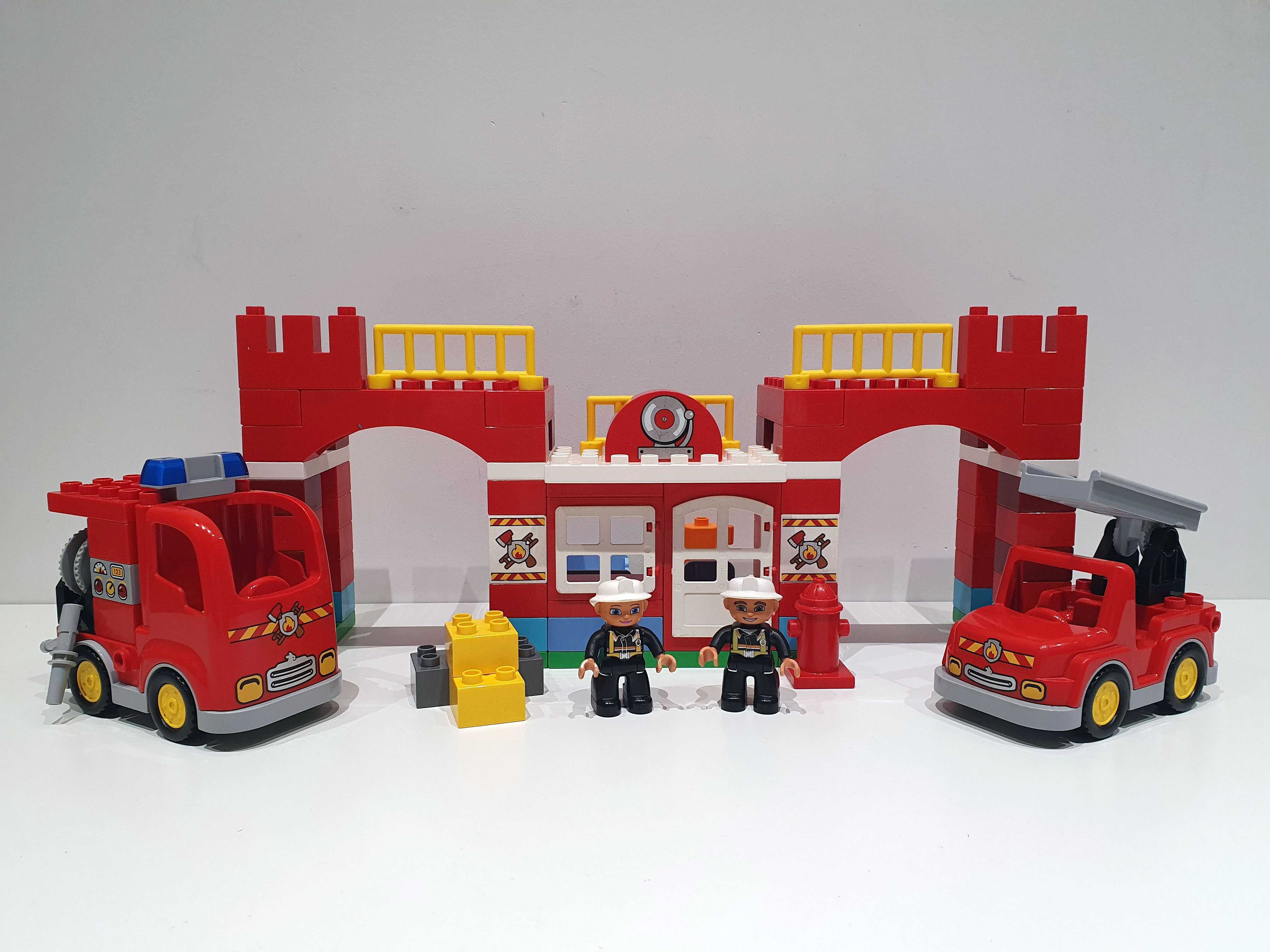 Lego DUPLO 10593 remiza strażacka straż pożarna wóz strażacki klocki