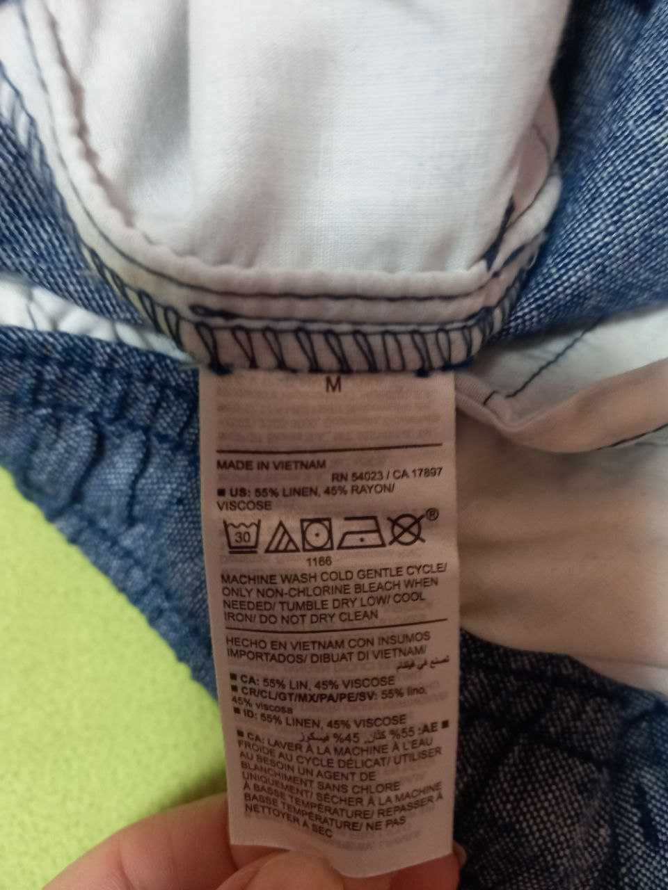 Штани, брюки Old navy, льон, М.