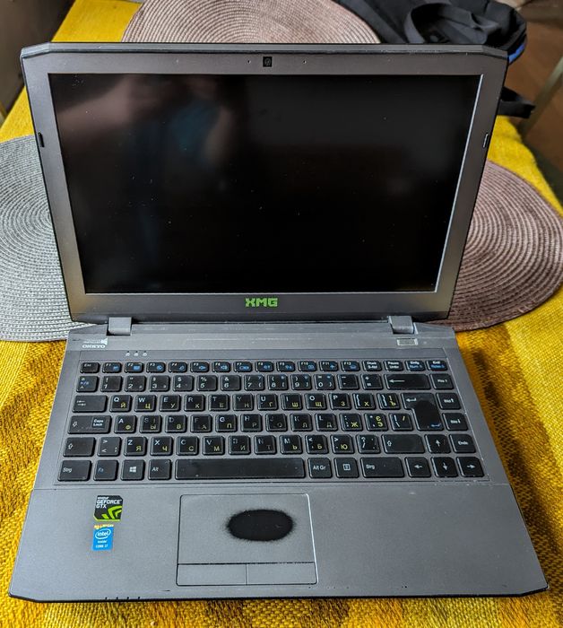 Ігровий ноутбук XMG, i7-4700MQ,  Німецький.