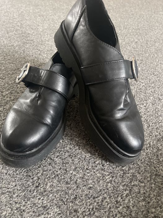 Лофери кожа, чорні