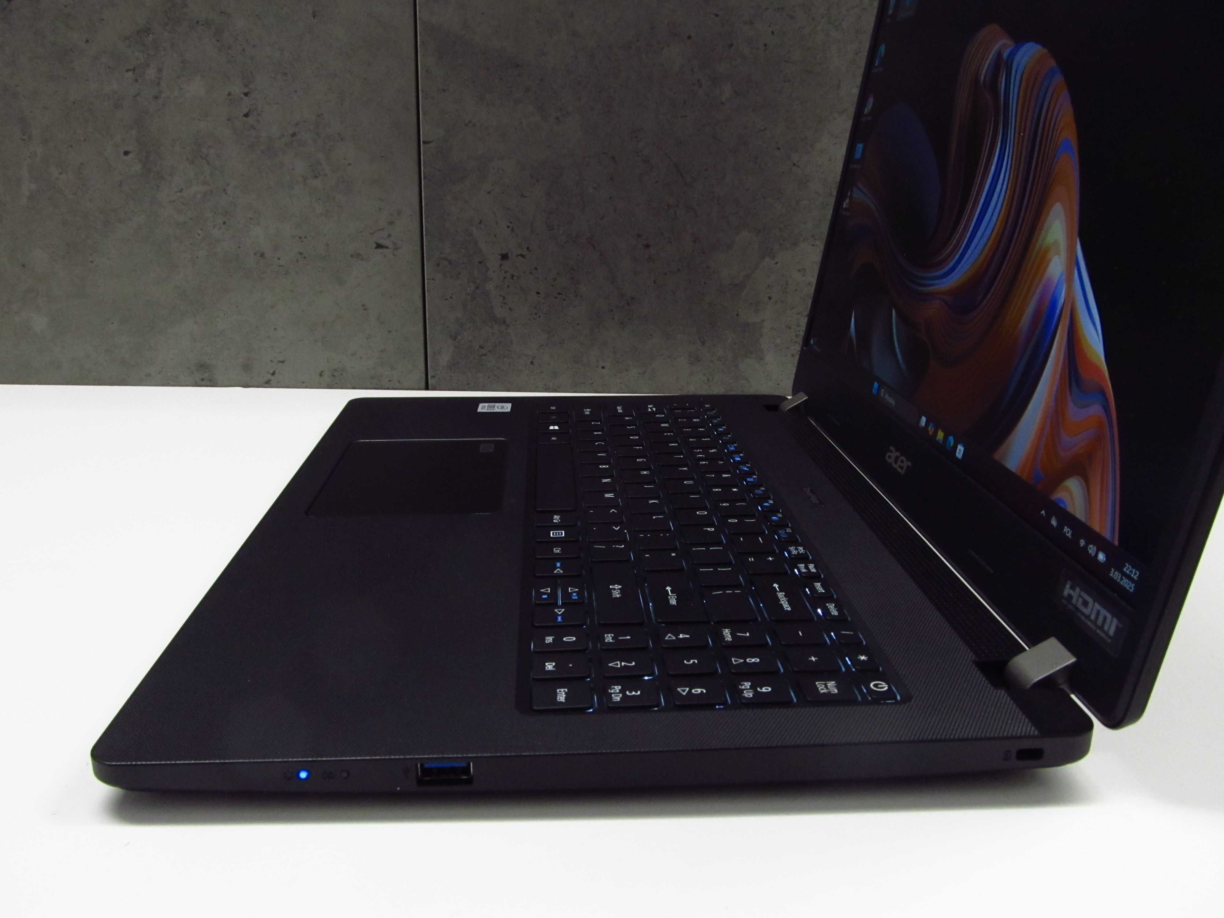 Super ACER TravelMate P215 i5 10215U 16GB dysk 256SSD  Full HD Laptop
