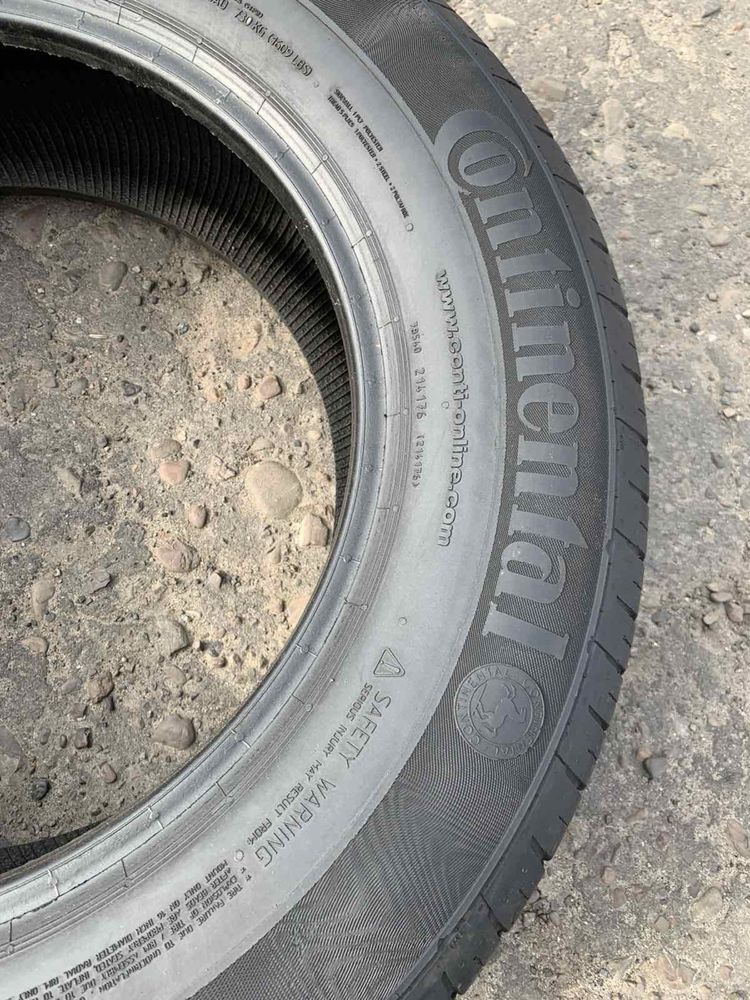 Шини 205/70 R16 пара Continental 2021p літо 6мм