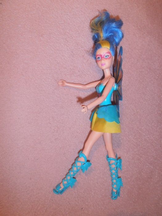 Лялька кукла Барбі Barbie голуба з серії "Суперпринцеси" від Mattel